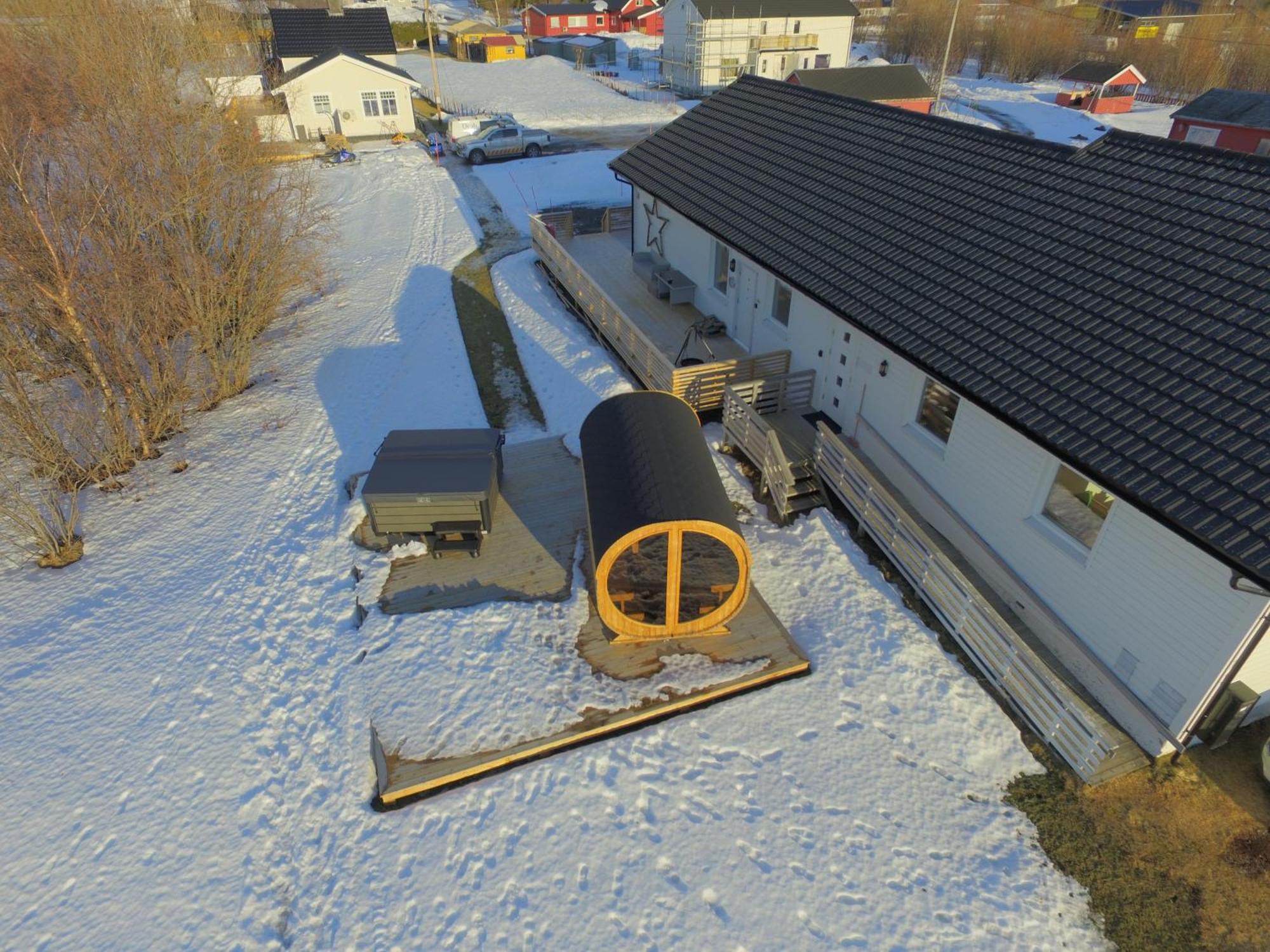 Alpan Apartments, Lyngenfjord Olderdalen Zewnętrze zdjęcie